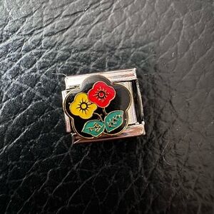 Colourful Vintage Inspired Flowers Italian charm